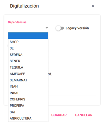 Datos Requeridos